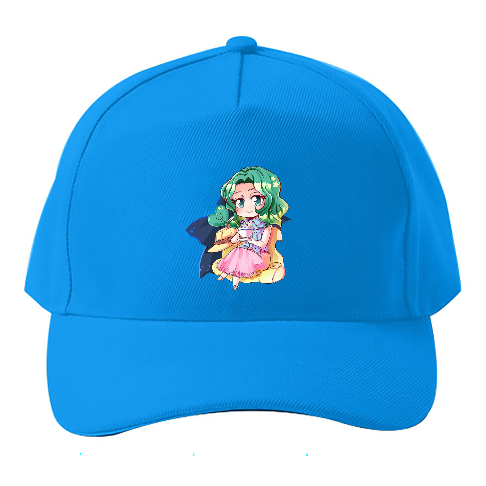 （画像用） 美少女戦士セーラームーン 海王 みちる（かいおう みちる） Sailor Moon Kaiou Michiru ベースボールキャップ 綿100％ 男女兼用 帽子 スポーツ
